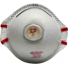 PIP 270-RPD714N95, Dynamic™, Deluxe N95 Disposable Respirator with Valve - 10 Pack, Disposable Mas
